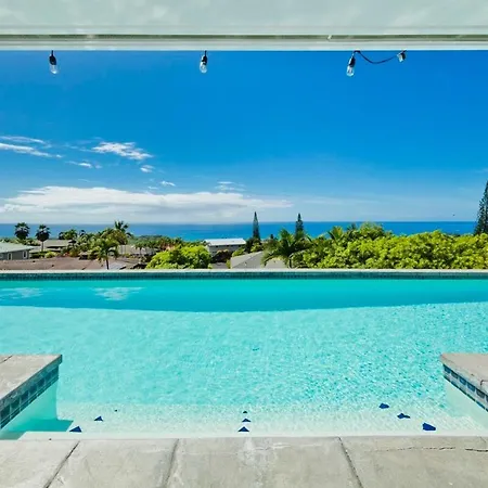Panoramic Ocean View Home With Pool By Kona Philong